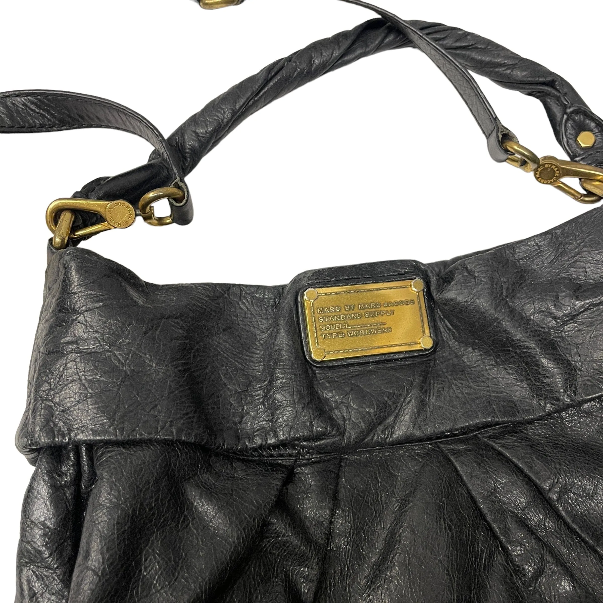 Vintage Marc by Marc Jacobs Designer Leather Bag in Black